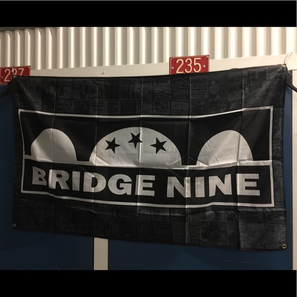 Bridge Nine Flag / Banner Punk Rock - Picture 1 of 1